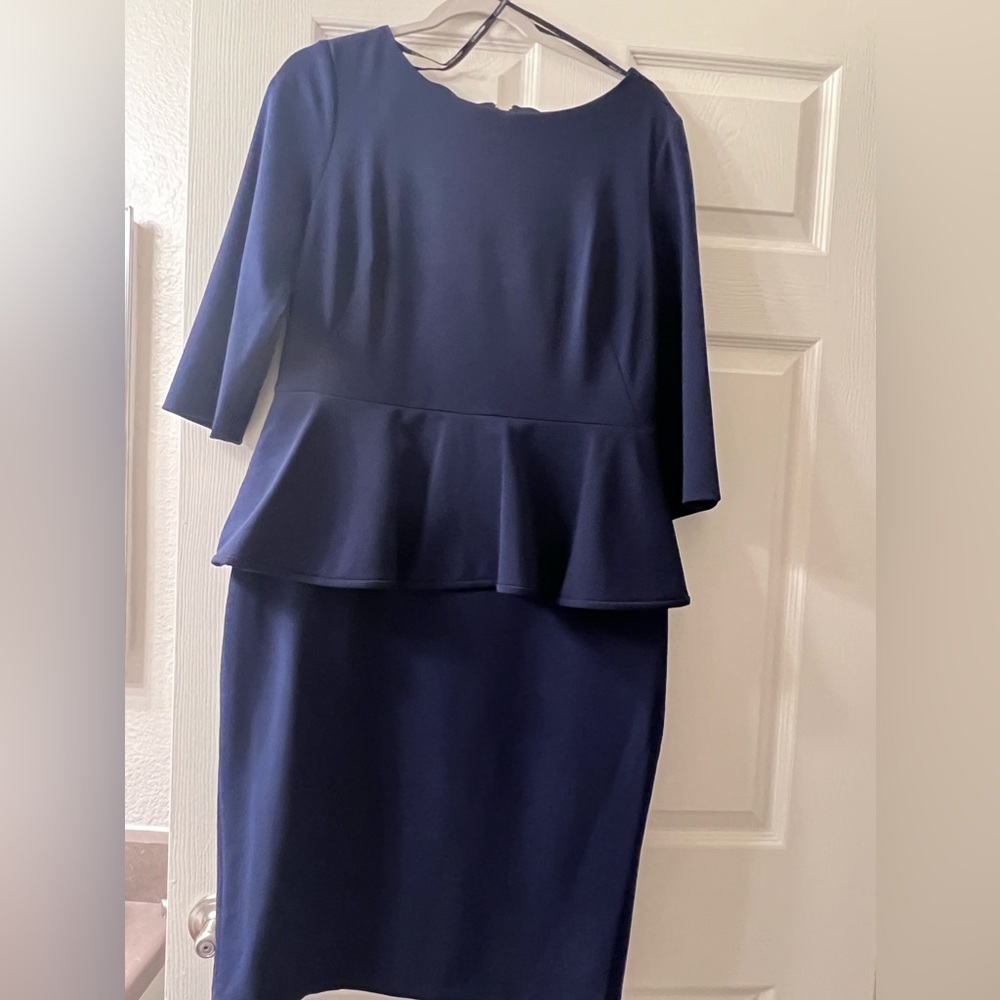 Calvin Klein dress navy blue
